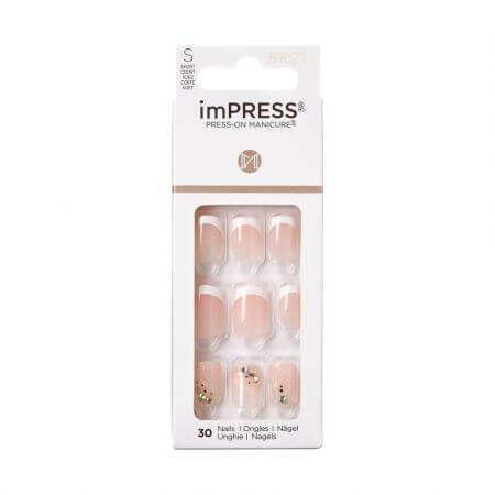 False nails Impress, My Work Short Squoval, Kiss