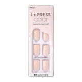 Fake nails Impress, Point Pink Short Squoval, Kiss