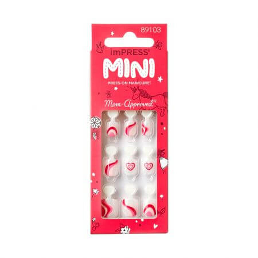 Fake nails for kids Impress Mini, Dream B, Kiss