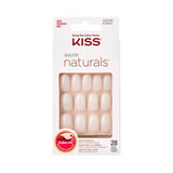 Salon Natural fake nails, Break Even Medium Oval, Kiss