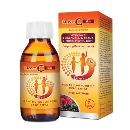 Vitamina C liposomiale Novo C Kids, 120 ml, PP Management Kft.