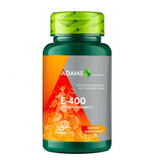 Vitamin E-400 (natural), 30 capsules, Adams Vision