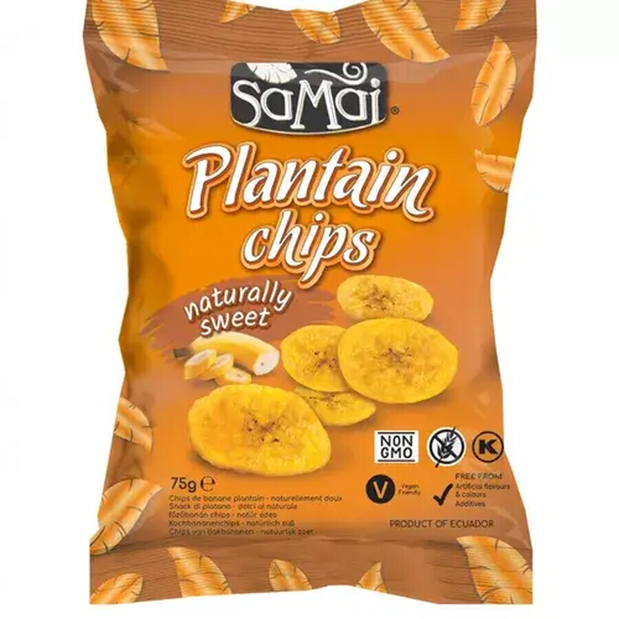 Bananenchips, 75 g, SaMai