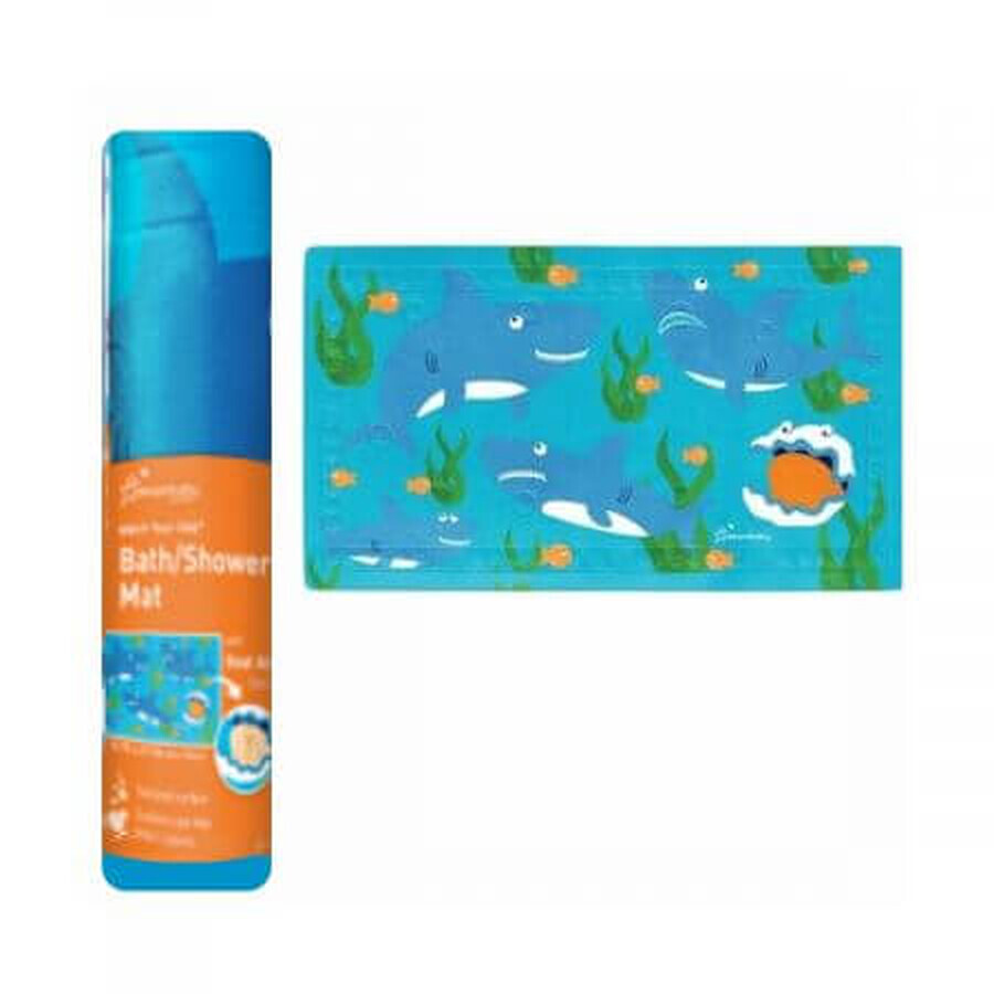 Anti-Rutsch-Matte für Badewanne, Shark, Dreambaby