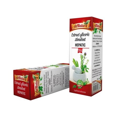 Estratto glicerico Epatostimolante, 50 ml, AdNatura