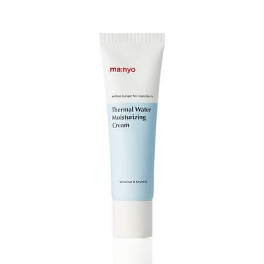 Crema hidratante con agua termal, 50 ml, Manyo