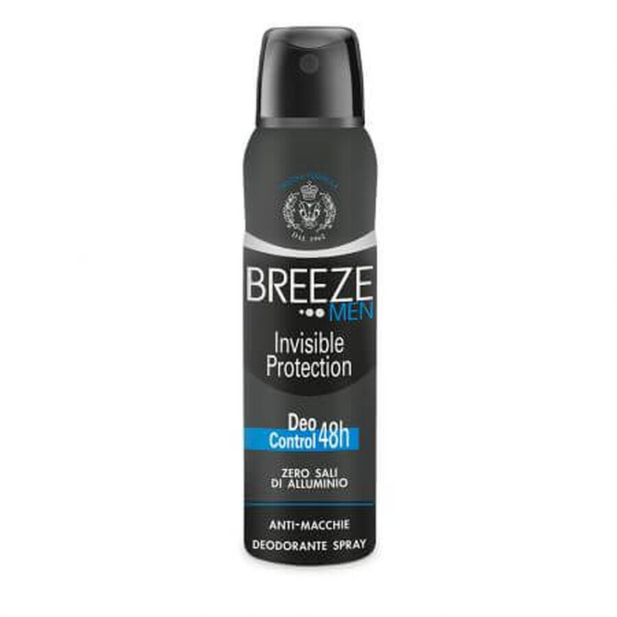 Deodorant spray voor mannen Invisible Protection, 150 ml, Breeze