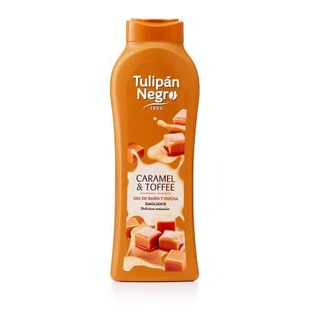 Caramel Cream Toffee Black Shower Gel, 650 ml, Tulip
