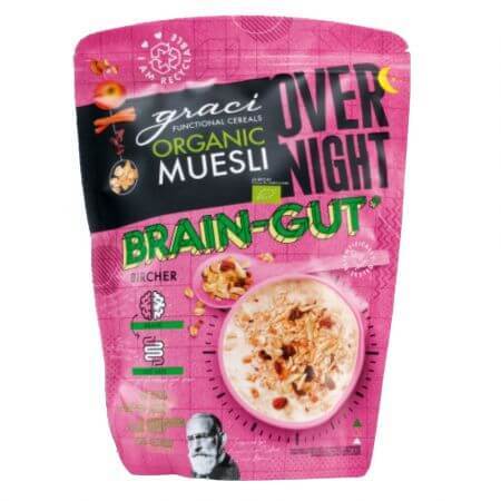 Musli Bio Overnight Bircher, 350 g, Graci