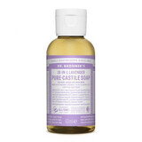 Sapun magic lichid 18 in 1 cu lavanda pentru calatorii Castilia, 60 ml, Dr. Bronner's