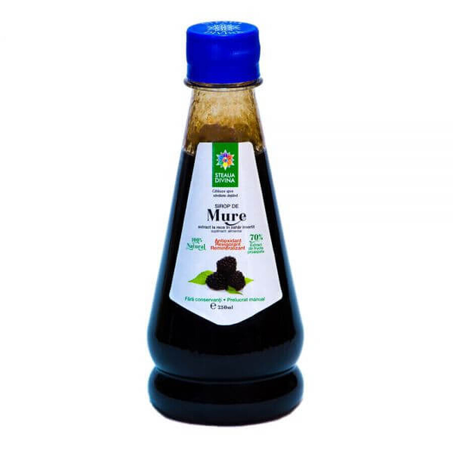 Sciroppo di more, 250 ml, Steaua Divina