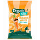 Crunchy Waves Biologische Knapperige Snack met Spelt, Mais en Wortel, 3 jaar+, 4 x 14 g, Organix Kids