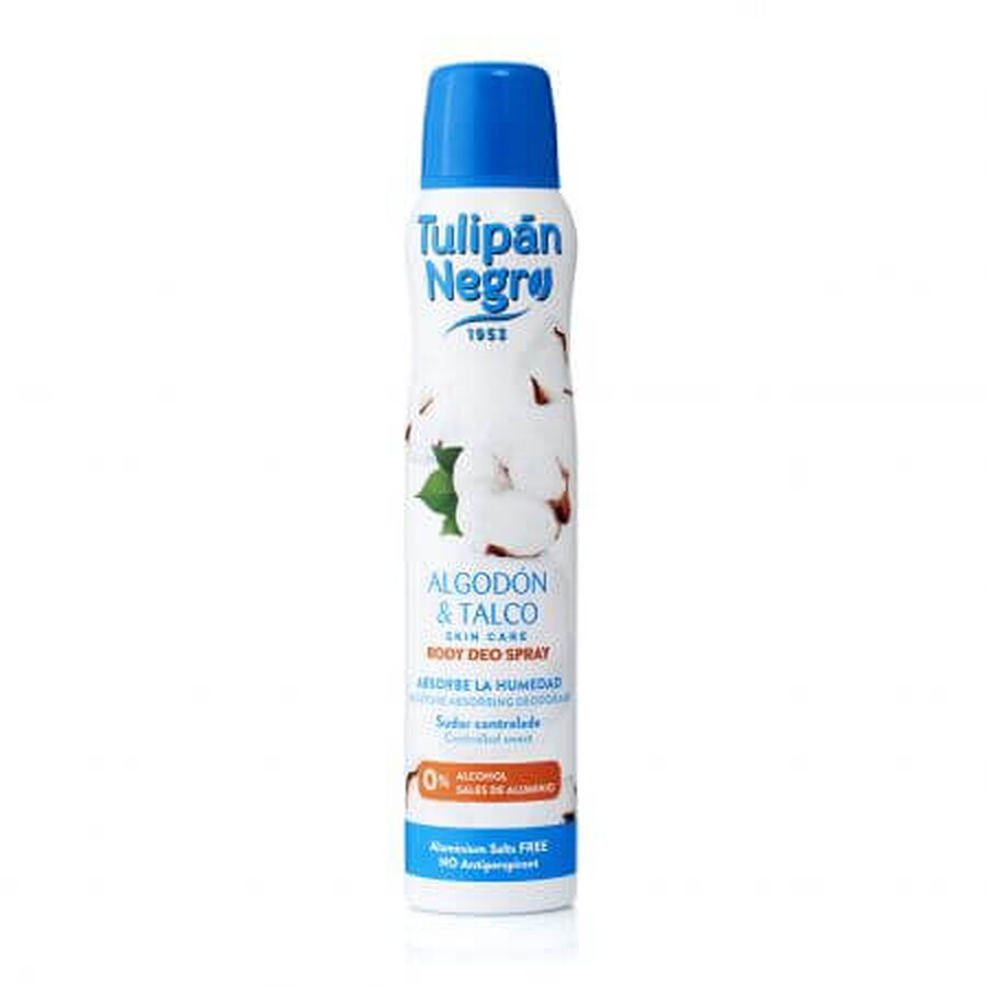 Cotton Talc Spray, 200 ml, Tulp