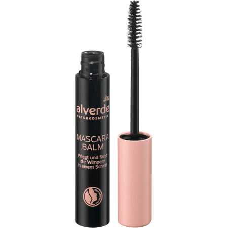 Alverde Naturkosmetik Mascara Balsamo per ciglia, 9 ml