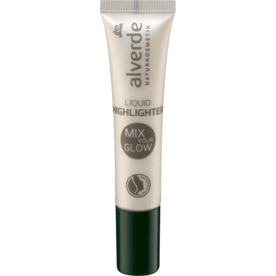 Alverde Naturkosmetik Mix Your Glow Liquid Illuminator, 15 ml