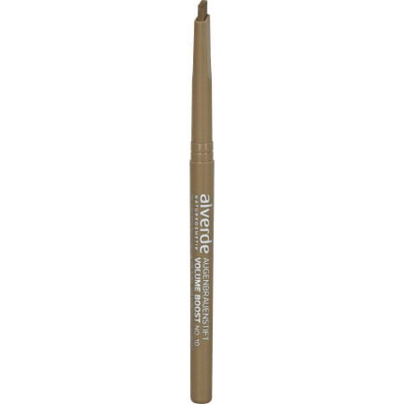 Alverde Naturkosmetik Crayon à sourcils Volume boost No. 10, 0,5 g