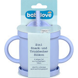 Babylove 2-in-1-snack- en drinkbekerset, 1 stuk