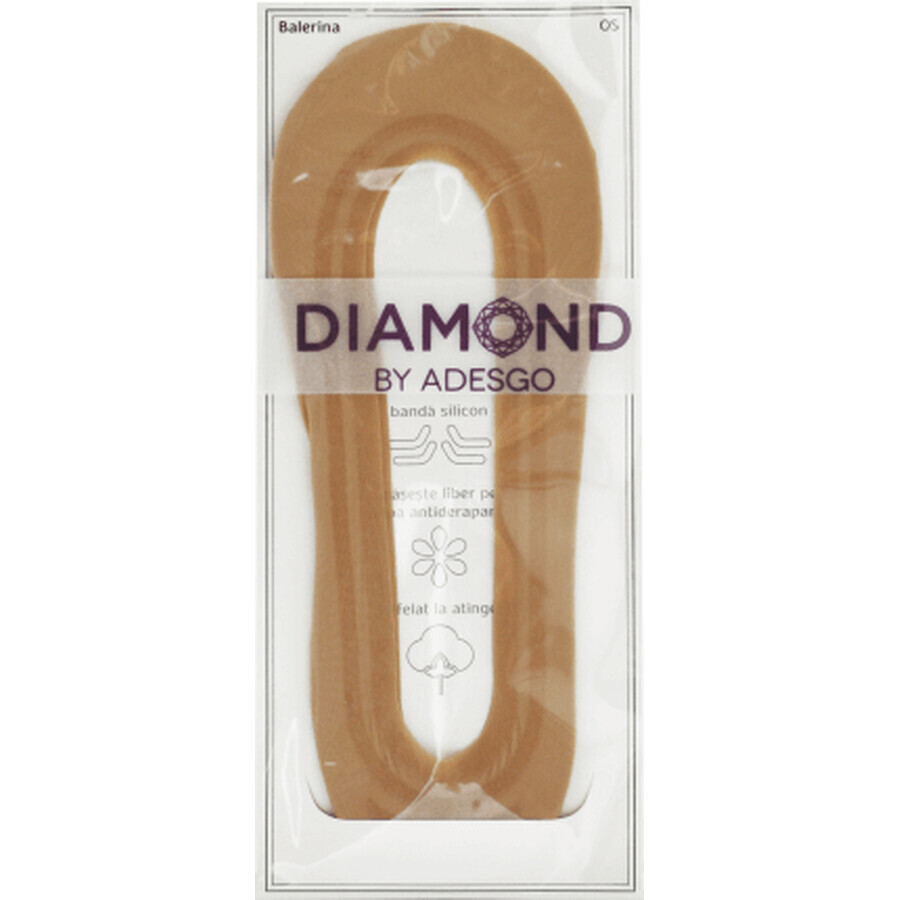 Diamond Nude ballerina soles, 1 pc