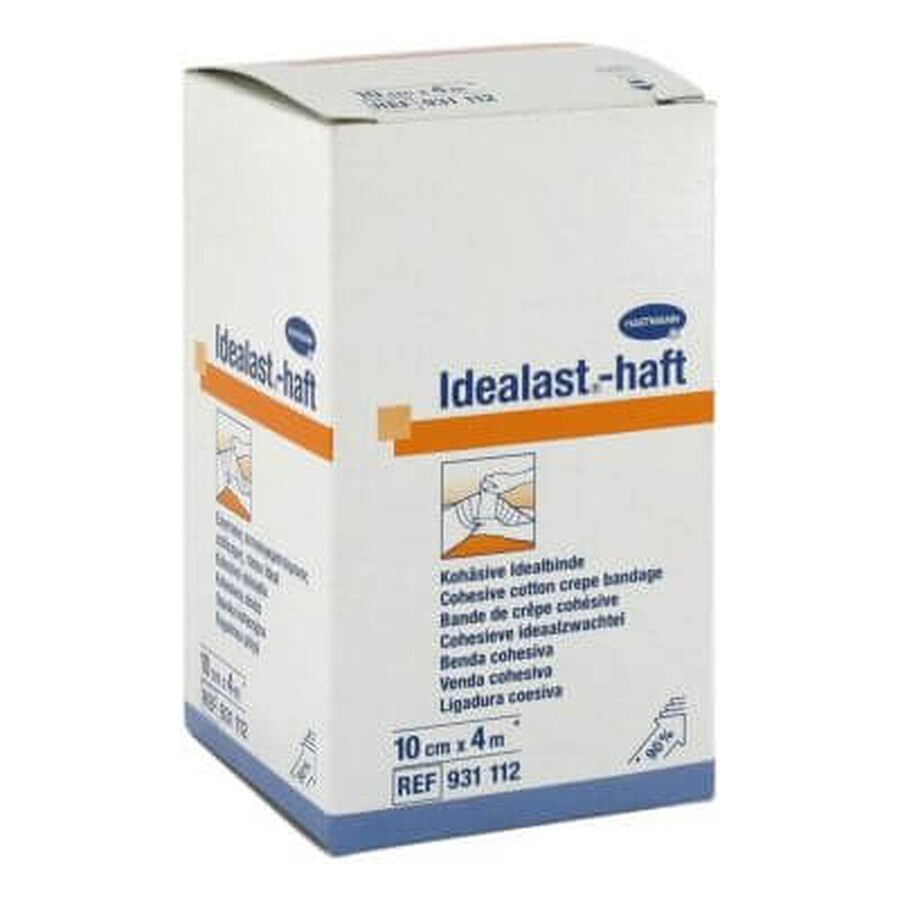 Idealast-Haft self-adhesive elastic sheet, 10cm x 4m (931112), Hartmann