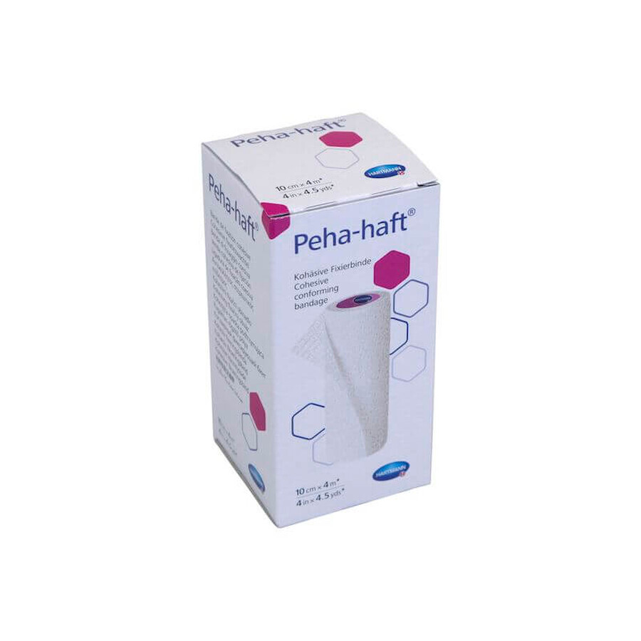 Peha-haft zelfklevend elastisch verband, 10cmx4m (932444), Hartmann