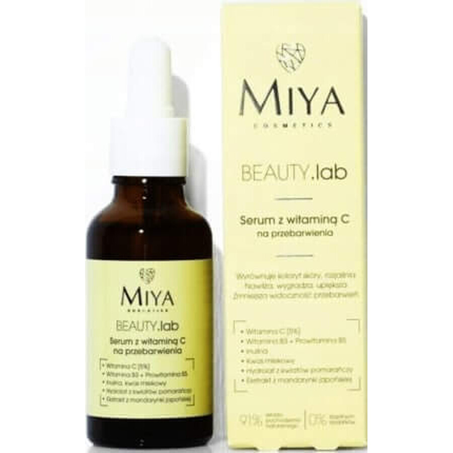 Miya Face Serum with Vitamin C, 30 ml