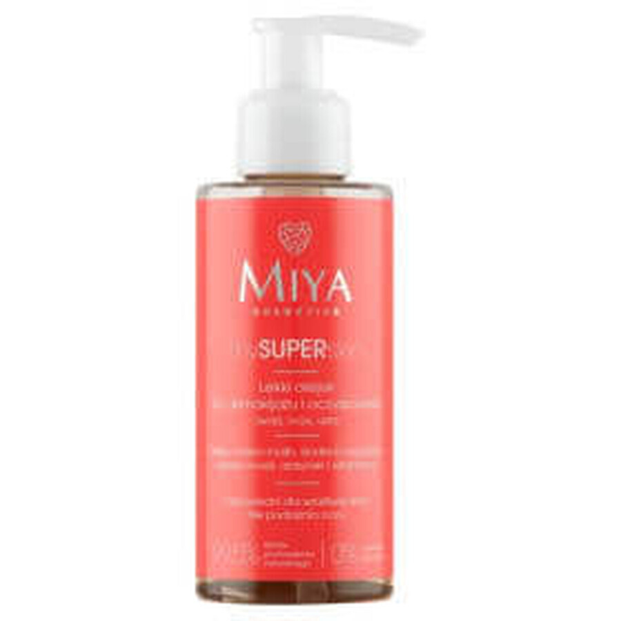 Miya Gentle cleansing oil for face, eyes, lips, 140 ml