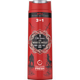 Old Spice 3 in 1 douchegel WHITE WOLF, 400 ml