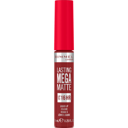 Rimmel London Lasting Mega Matte Liquid Lipstick N.930 RUBY PASSION, 1 stuk