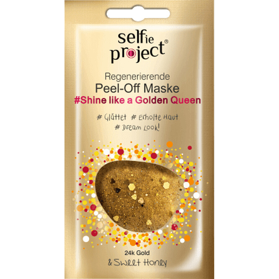 Selfie Project Gloeiend Exfoliërend Masker, 12 ml