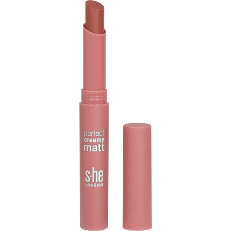 She colour&style Rossetto matita cremosa opaca perfetta N.336/001, 2 g