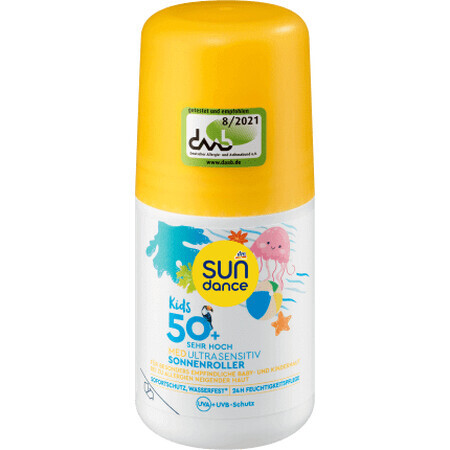 Sundance Roll on crema solare SPF50 bambini, 100 ml