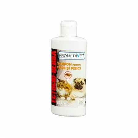 Ectocid Herba antiparasitaire shampoo, 200 ml, Promedivet