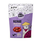 Recompense cu rata si peste pentru caini Sushi, 80 g, Mr. Bandit