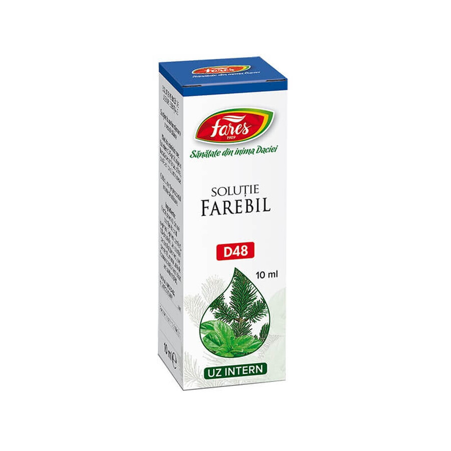 Farebil soluție, D48,10 ml, Fares