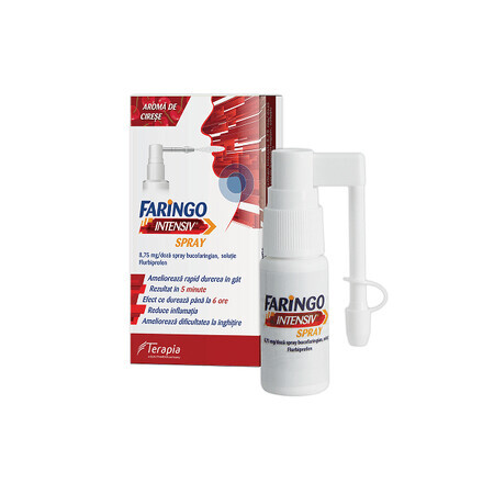 Pharyngo Intensiv spray 8.75 mg/dose, 15 ml, Therapy