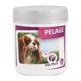 Vitaminesupplement ter bescherming van de huid en vacht bij honden Pet Phos Canin Special Pelage, 50 tabletten, Ceva Sante