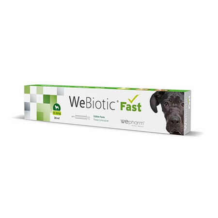 Verdauungsergänzungsmittel für Hunde in schmackhafter Pastenform Webiotic Fast, 30 ml, Wepharm