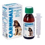 Supplement tegen spijsverteringsstoornissen bij honden en katten Carminal Pets, 150 ml, Catalysis Vet