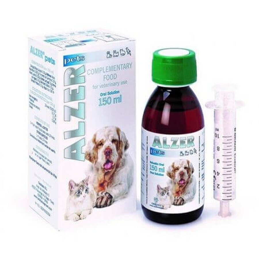 Neuroprotective supplement for dogs and cats Alzer Pets, 150 ml, Catalysis Vet