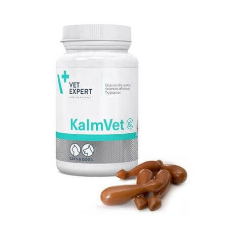 Suplemento antiestrés KalmVet 150 mg Twist-Off, 60 cápsulas, VetExpert