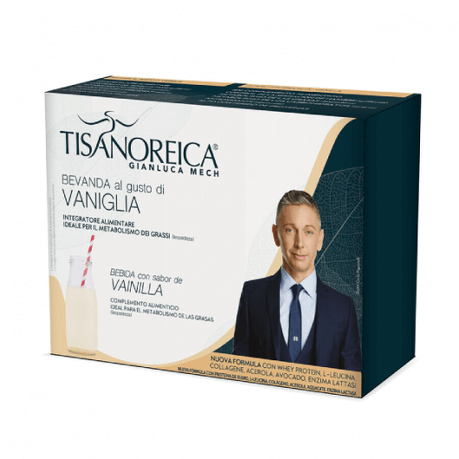 Gianluca Mech Tisanoreica Vaniglia Getränk mit Vanillegeschmack Getränk 122gr