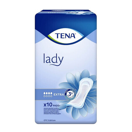 Absorbante pentru femei Lady Extra, 10 bucăți, Tena