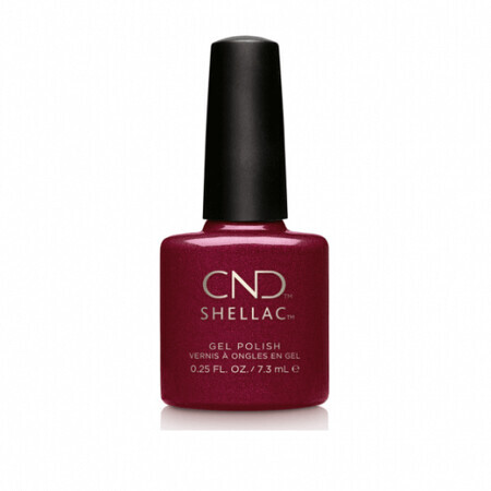 Lac de unghii semipermanent UV CND Shellac Crimson Sash 7.3ml