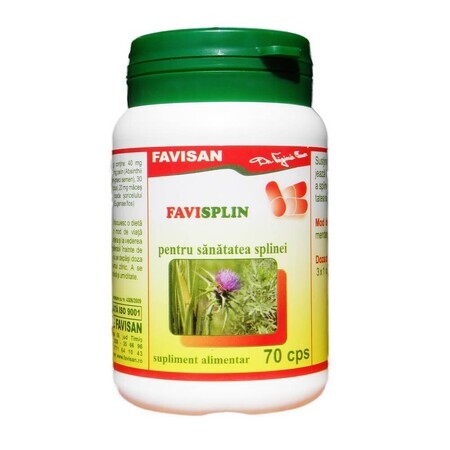 Favisplin, 70 gélules, Favisan