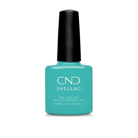 Lac unghii semipermanent CND Rise and Shine Shellac Oceanside 7.3ml