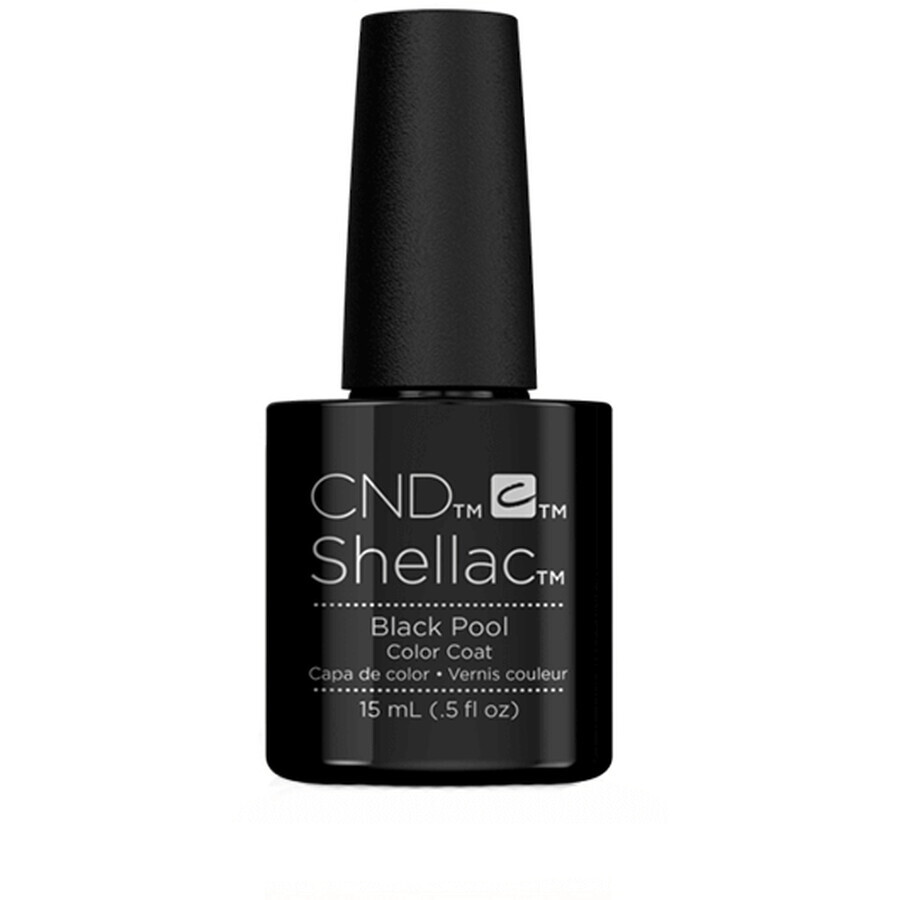 CND Shellac Jumbo Zwarte Pool Semipermanente Nagellak 15ml