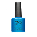 CND Shellac UpCycle Chic Wat Oud Is Is Blauw Weer 7.3ml semi-permanente nagellak