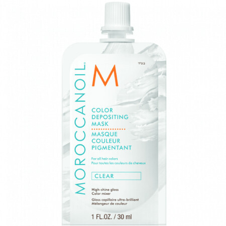 Moroccanoil Farbe Depositing Maske Klar Hochglanz Glanz 30ml