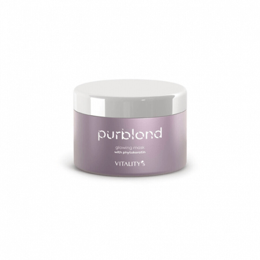 Masque éclatant PurBlond de Vitality's 200ml