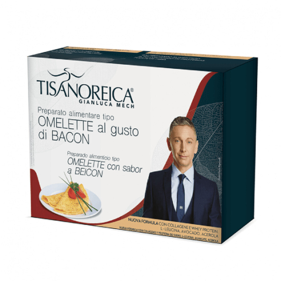 Gianluca Mech Tisanoreica Omelette au bacon Omelette di Bacon 112gr